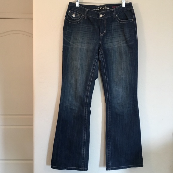 inc curvy fit bootcut jeans